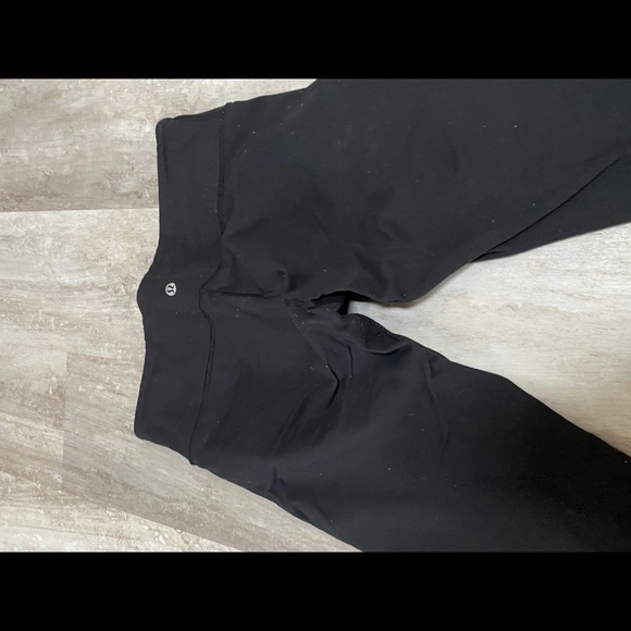 Lululemon Wunder Under Crop Black - Picture 4 of 8